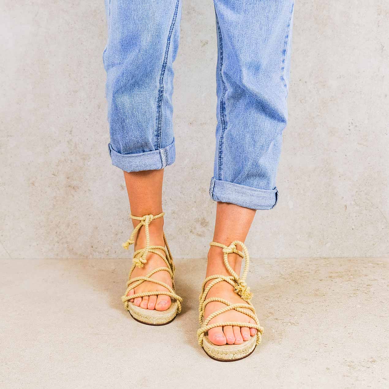 Cruz-low_lintsandalen sandals travelsandals vegan sustainable sandals wikkelsandalen