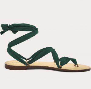 Suede ribbons - Rarámuri Green