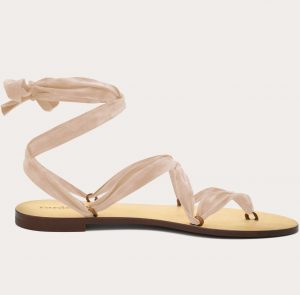Suede ribbons - Soft Salmon